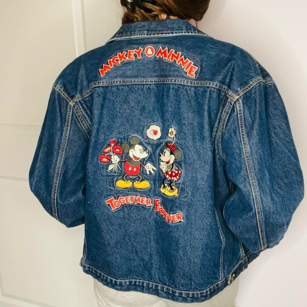 Disney Mikey Minnie denim jacket